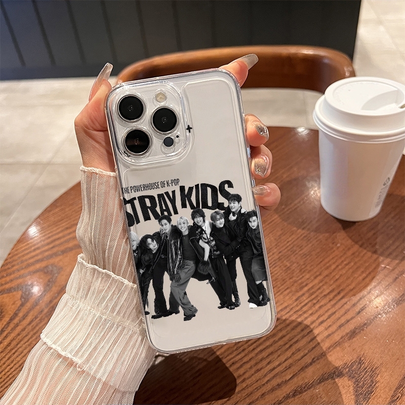 Phone Accessories To Sell - Прозрачный противоударный чехол StrayKids из ТПУ