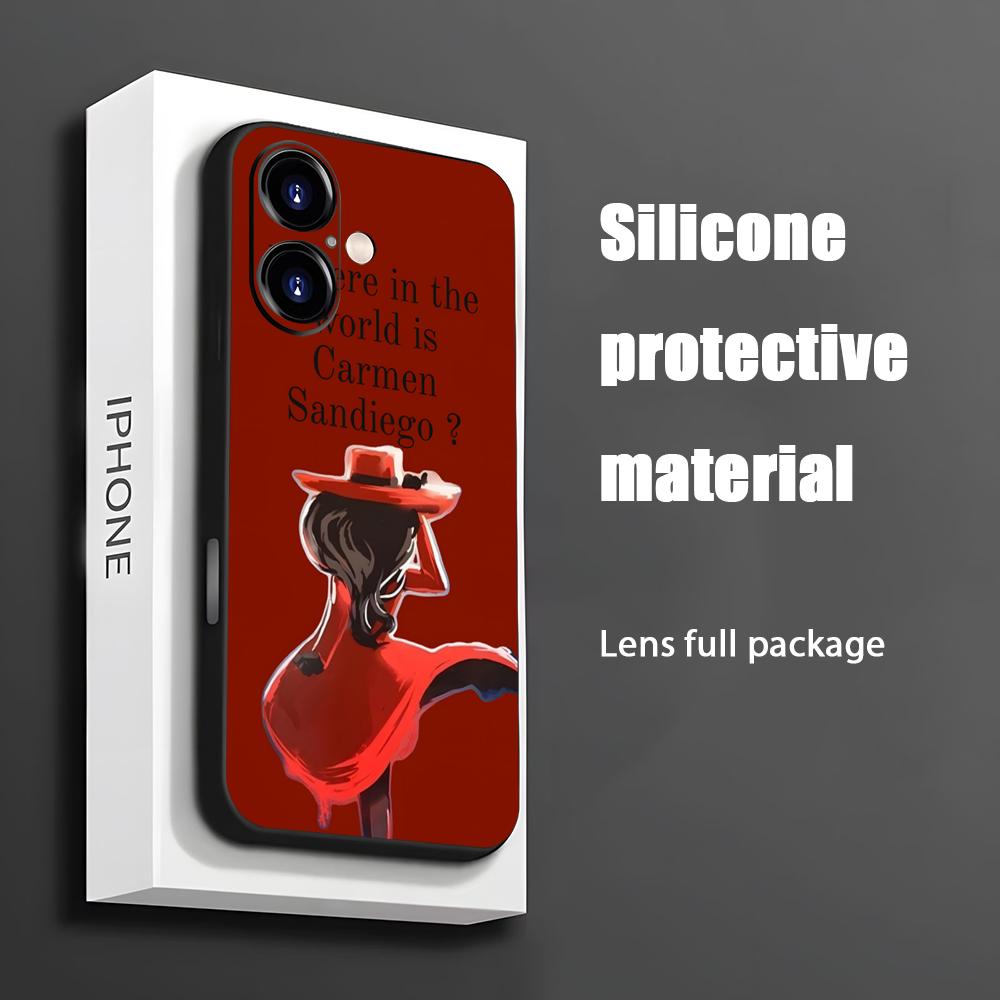 Phone Accessories To Sell - Чехол для телефона Hot Carmen Sandiego