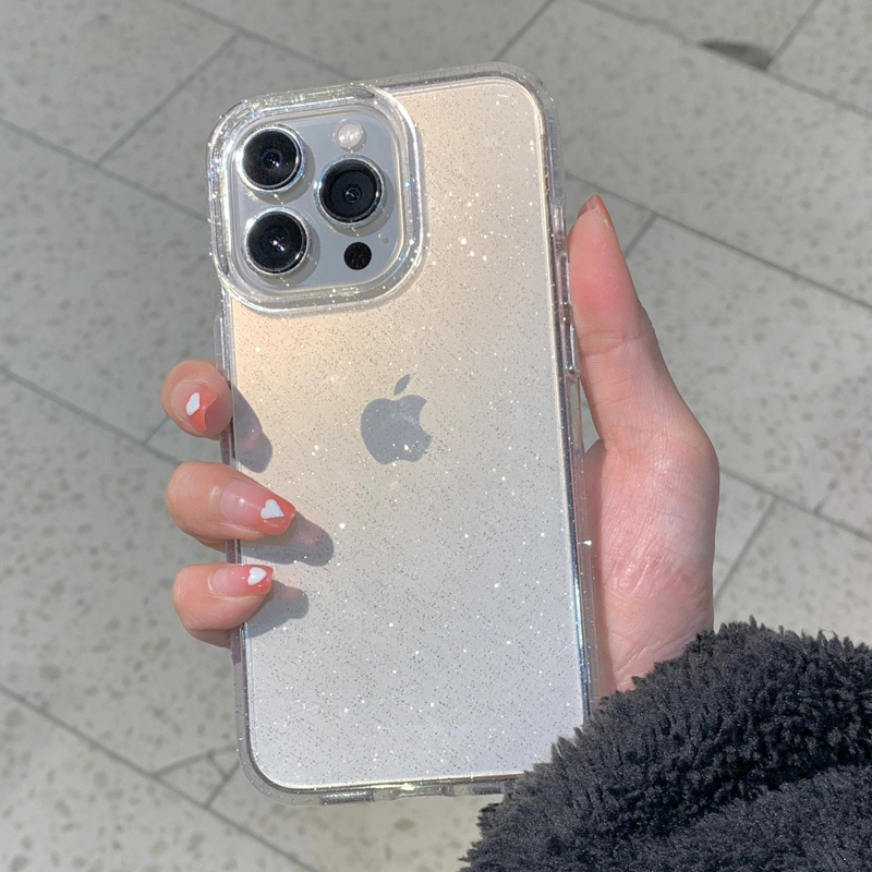 Phone Accessories To Sell - Прозрачный простой блестящий чехол для телефона