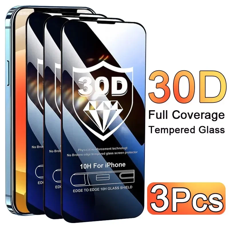 Phone Accessories Design - 3 шт. стеклянный защитный чехол для