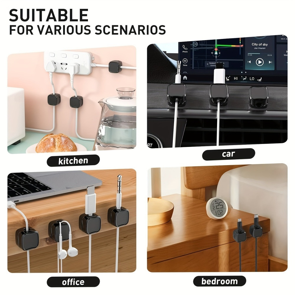 Магнитный держатель кабеля, шн – обзор и цена Phone Accessories Hooks
